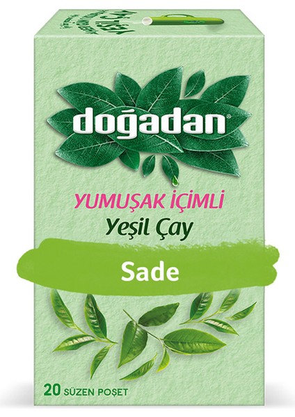 Yumuşak İçimli Yeşil Poşet Çay x 6 Paket