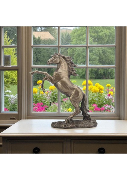 Veronese Biblolar-Wise Atlar-Wıse Sahlanan At-28,5*11,5*31,5 CM– Dekoratif Obje ve Koleksiyonluk Model fırsatları