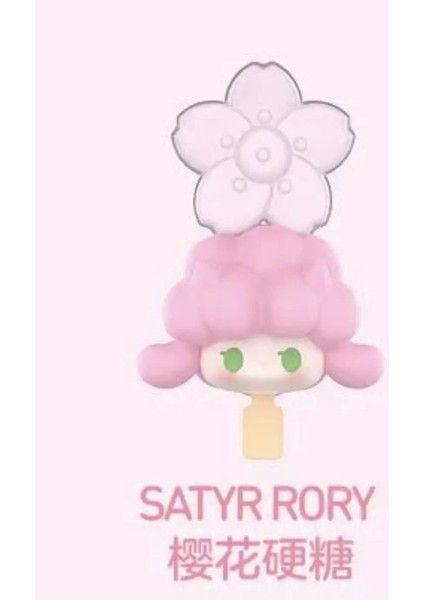 Pop Bean Sakura Sweetheart Serisi Mini Dolls Kawaii Anime Figürü Sevimli Masaüstü Modeli Molly Sp Dimoo Sürpriz Orijinal Kızlar Hediye Kol: Satyr Rory (Yurt Dışından)
