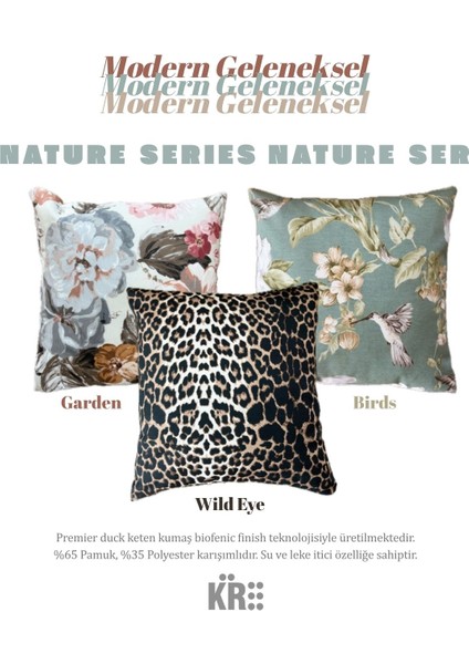 Wild Eye Kırlent Kılıfı fiyatları