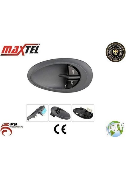 18229134 Cam Anahtarı (Dugmesı) Cıftlı Sol Daıly 99-06 Cercevelı 12 Pın