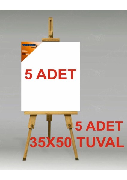 35X50 Tuval (5 Adet)