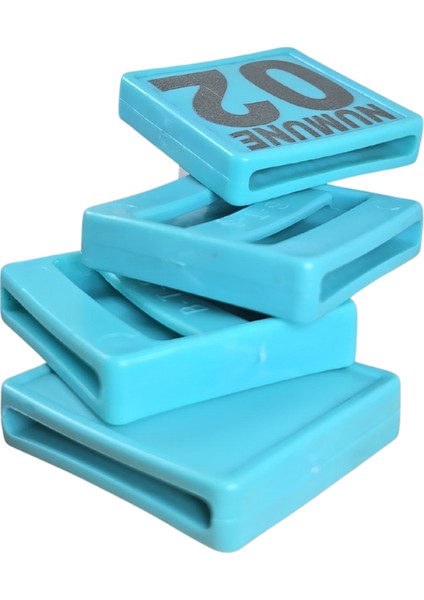 500 Adet Turkuaz Büyükbaş ve Küçükbaş Kemer Numaratörü modelleri