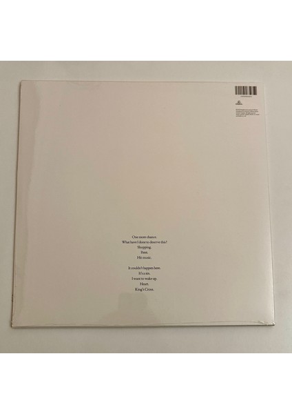 Pet Shop Boys - Actually - Plak