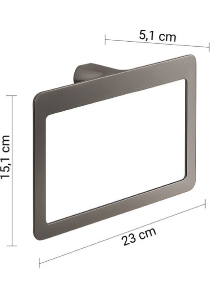 Pirenei Havluluk, Yuvarlak, 23CM - Mat modelleri