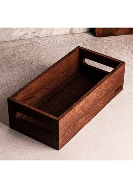 Bready - Ekmek Sepeti Kulplu Ekmeklik Sandık Kutusu 24,5 x 12 x 7cm modelleri