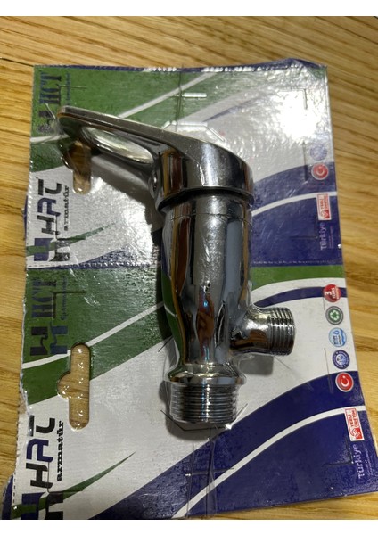 Hpc Krom Tek Girişli Taharet Musluğu – Aç Kapa Kollu, El Duşu ve Lavabo Altı Uyumlu