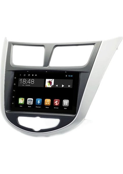 Hyundai Accent Blue 2011-2017 Multimedya Carplay Ekran Seti 4 GB Ram 64 Hafızalı