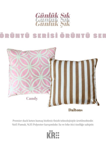 Candy Kırlent Kılıfı fiyatları