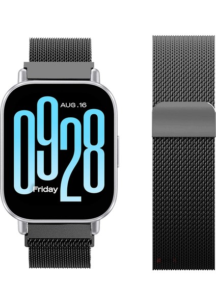 Redmi Watch 5 Active Redmi 5 Lite Uyumlu Kordon Manyetik Milanese Loop Metal Kordon modelleri