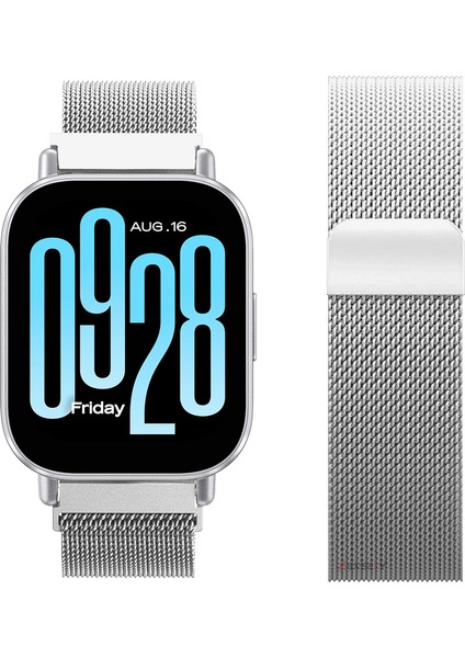 Redmi Watch 5 Active Redmi 5 Lite Uyumlu Kordon Manyetik Milanese Loop Metal Kordon modelleri