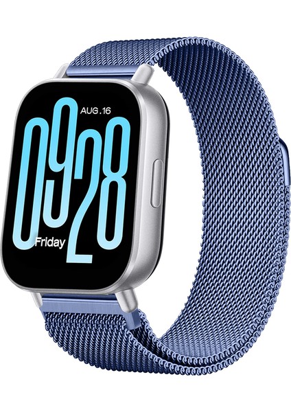 Redmi Watch 5 Active Redmi 5 Lite Uyumlu Kordon Manyetik Milanese Loop Metal Kordon