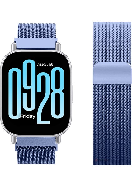 Redmi Watch 5 Active Redmi 5 Lite Uyumlu Kordon Manyetik Milanese Loop Metal Kordon modelleri