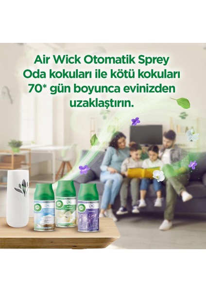 Oda Kokusu Freshmatic Makine Yedek Spreyi Lavanta 3X250ML modelleri