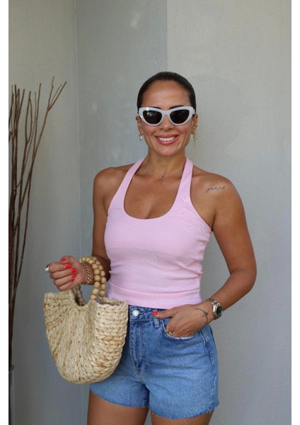 Boyundan Geçmeli Body