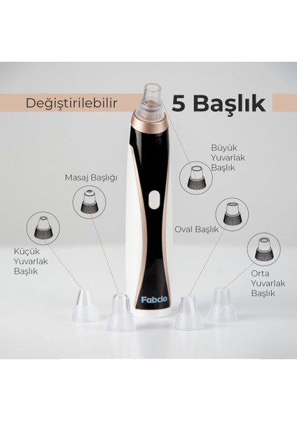 Clearup Yüz Gözenek Siyah Nokta Temizleyici Vakum Kiti modelleri