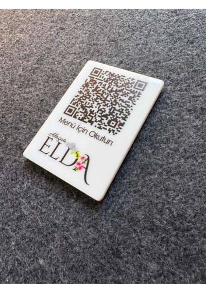 10 Adet Pleksi Qr Menü Otel, Bar, Cafe, Restaurant Barkod Masaüstü Qr Kod fiyatları