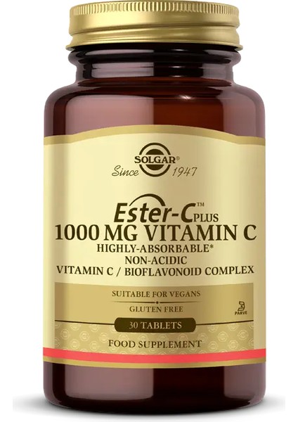 Ester-C Plus 1000 mg 30 Tablet modelleri
