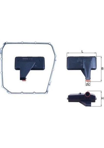 Mahle-Knecht-Behr HX185D Hıdrolık Fıltre