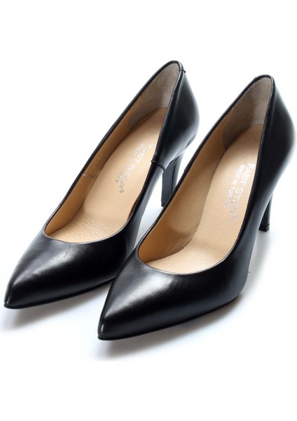 Deri Kadın Ince Topuk Ayakkabı 019ZA9692 indirimleri