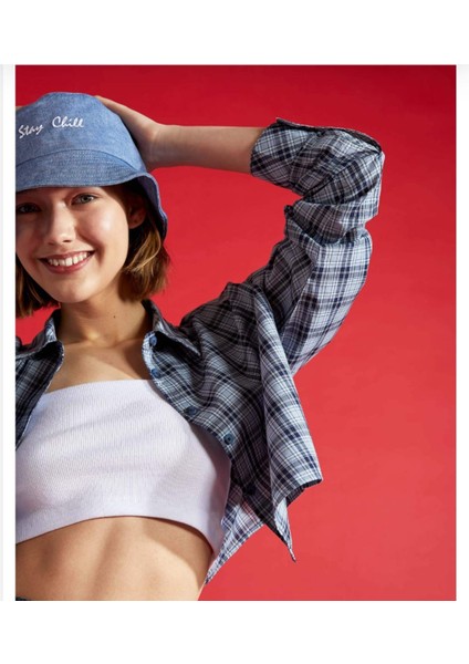 Is Berceste Bucket Jean Şapka Unisex