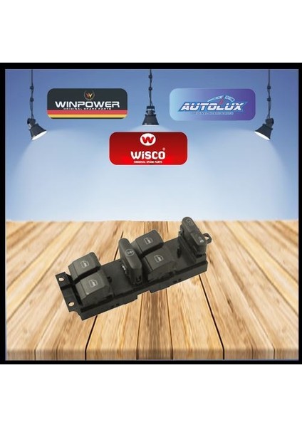 Wısco 1J4959857B Cam Acma Dugmesı 9pın 4lu