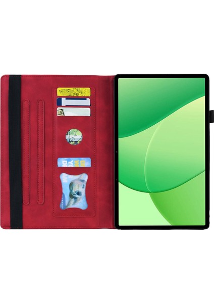 Oppo Pad Se 11 2025 Için Birleştirmeli Deri Tablet Kılıfı (Yurt Dışından) modelleri
