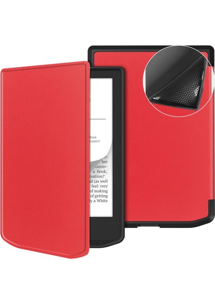 Custer Pu Kılıf Pocketbook 619 Verse Lite / Pro PB634 Için (Yurt Dışından)