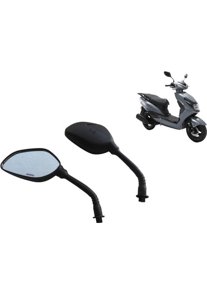 Motosiklet Aynası Takım - Kuba Space 50 / Space Pro 50