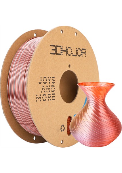 3dhojor Rapid Pla Beyaz/siyah/ Altın Gümüş Bakır Silk Pla 3D Ipek Filament 1,75 mm 1 kg Makara, Pla 3D Yazıcı Filamenti