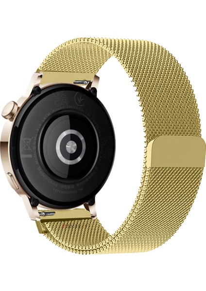 Huawei Watch Gt3 42MM Gt2 42MM Uyumlu Kordon Manyetik Milanese Loop Metal Kordon fiyatları