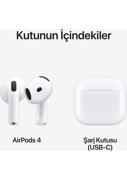 Airpods 4. Nesil Bluetooth Kulaklık modelleri