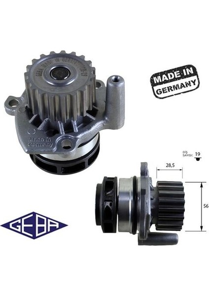 10325 Devırdaım Crafter Ckub Caddy 11>15 Golf Jetta Polo T6 10>15 Amarok 10>16 A1 A3 A4 A5 A6 Q3 Q5 Altea Ibıza Leon Fabıa Octavıa Superb 1.2 1.6 2.0tdı Caye Cayd Cfhf Cfhc Cfhe Clca Cfja 10>