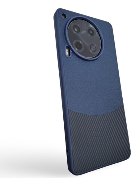 Tecno Camon 30 4g/5g Yüksek Kalite Deri ve Carbon Tasarımlı Kamera Çıkıntılı Içi Kadife Lüks Kılıf modelleri