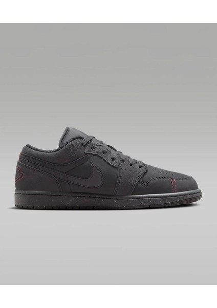 Air Jordan 1 Low Se Craft Dark Smoke Grey Varsity Red Spor Ayakkabı modelleri