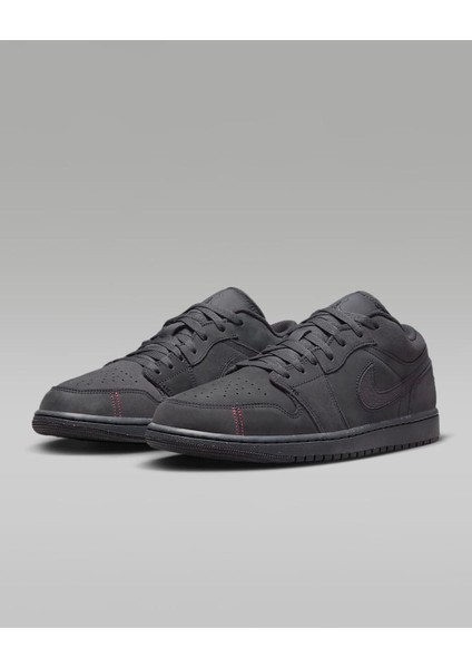Air Jordan 1 Low Se Craft Dark Smoke Grey Varsity Red Spor Ayakkabı fırsatları