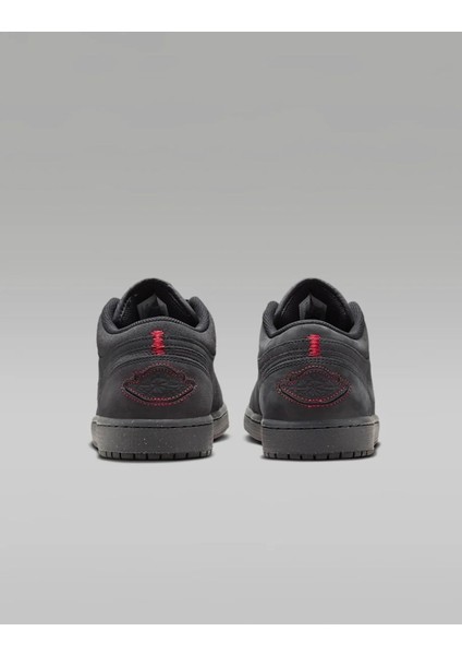 Air Jordan 1 Low Se Craft Dark Smoke Grey Varsity Red Spor Ayakkabı