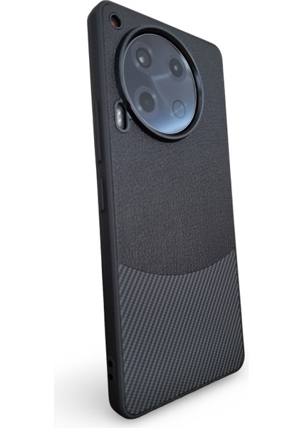 Tecno Camon 30 4g/5g Yüksek Kalite Deri ve Carbon Tasarımlı Kamera Çıkıntılı Içi Kadife Lüks Kılıf fiyatları