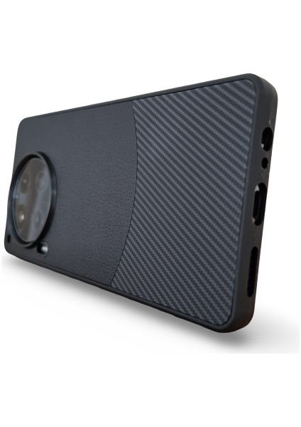 Tecno Camon 30 4g/5g Yüksek Kalite Deri ve Carbon Tasarımlı Kamera Çıkıntılı Içi Kadife Lüks Kılıf indirimleri