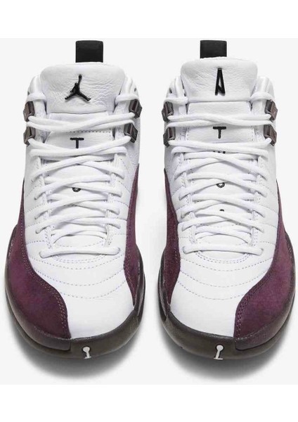 Air Jordan 12 x A Ma Maniére 'burgundy Crush' Basketbol Ayakkabısı modelleri