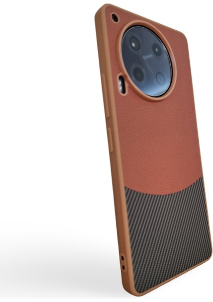 Tecno Camon 30 4g/5g Yüksek Kalite Deri ve Carbon Tasarımlı Kamera Çıkıntılı Içi Kadife Lüks Kılıf fiyatları