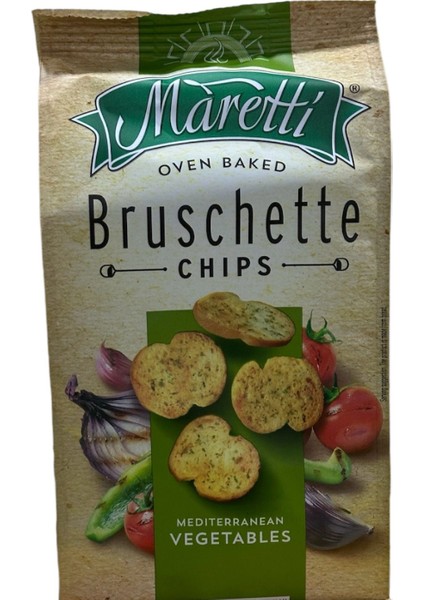 Maretti Mediterranean Vegetables ( Sebzeli Kızartılmış Ekmek ) 70 gr 10'lu