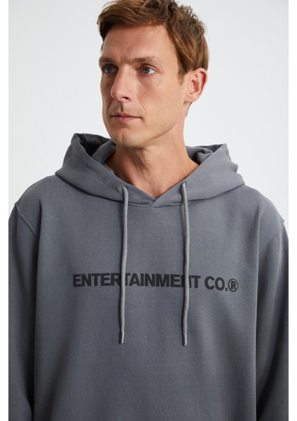 Yacıne Erkek Antrasit Sweatshirt modelleri