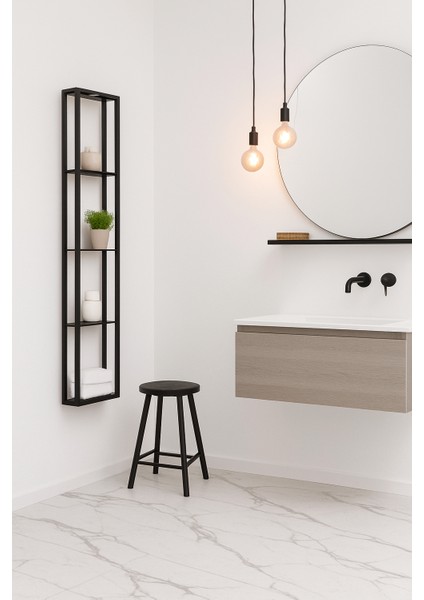 Firuze Metal Banyo, Mutfak ve Antre Duvar Rafı fiyatları