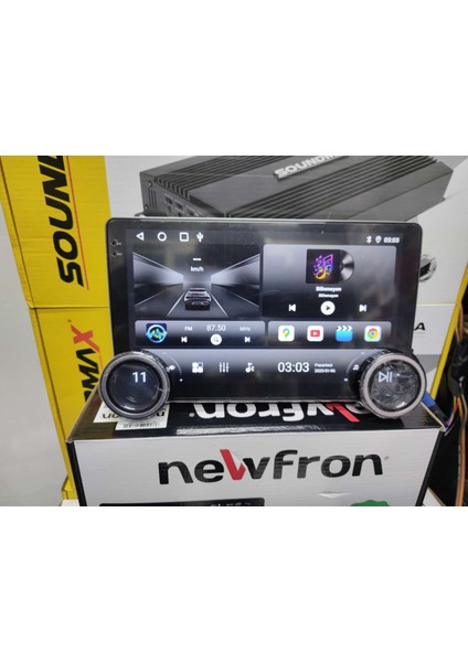 Diamond 10.1inç Üniversal Multimedya Ekran 8gb Ram 128GB Hafıza Kablosuz Carplay Android Auto