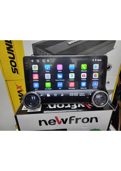 Diamond 10.1inç Üniversal Multimedya Ekran 8gb Ram 128GB Hafıza Kablosuz Carplay Android Auto fiyatları