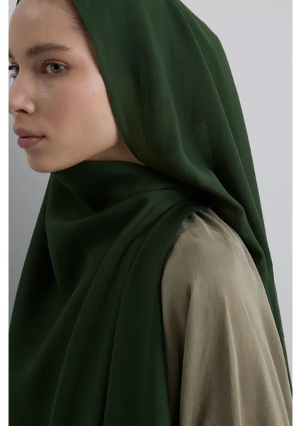 Paris Ipeği Koyu Zümrüt Renk Pamuklu Şal fiyatları