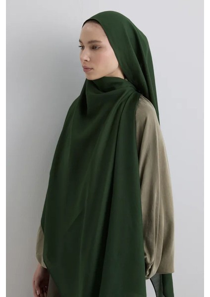 Paris Ipeği Koyu Zümrüt Renk Pamuklu Şal fırsatları