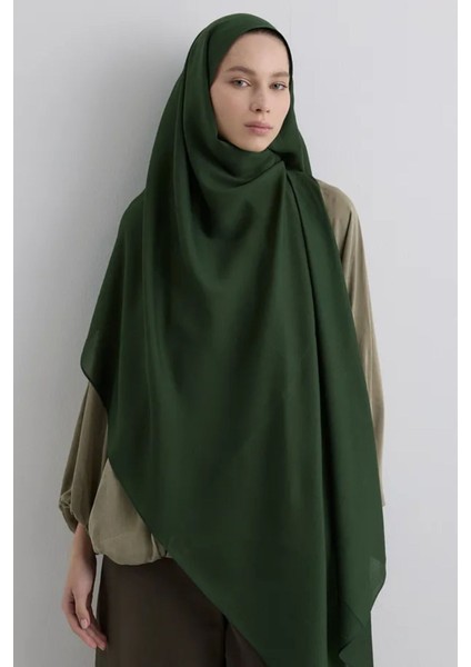 Paris Ipeği Koyu Zümrüt Renk Pamuklu Şal indirimleri