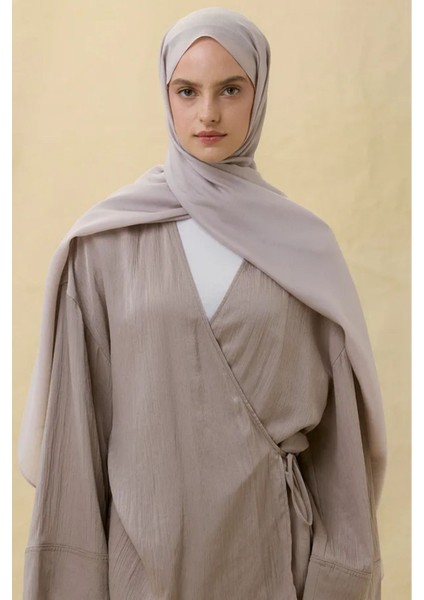 Paris Ipeği Açık Vizon Renk Pamuklu Şal